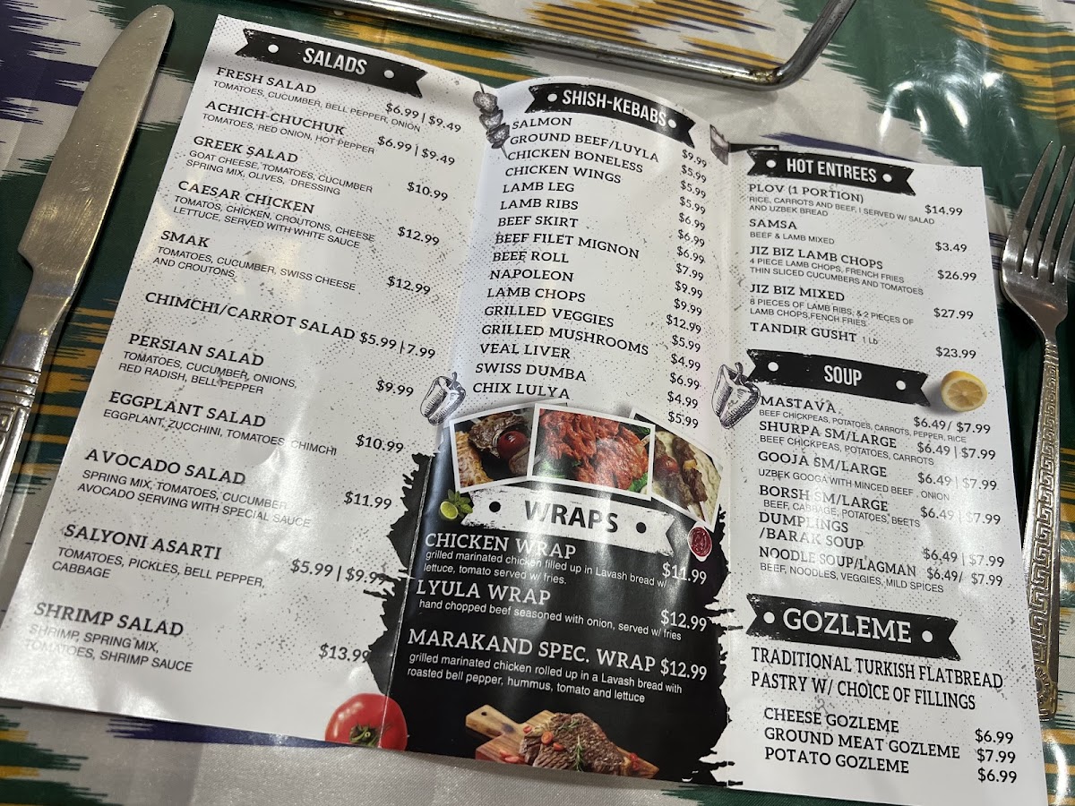 Marakand Menu - Image 6